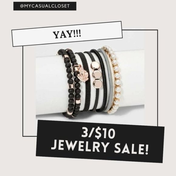 3/$10   Stud Earrings & Layered Gold-Tone Necklace - Picture 3 of 7